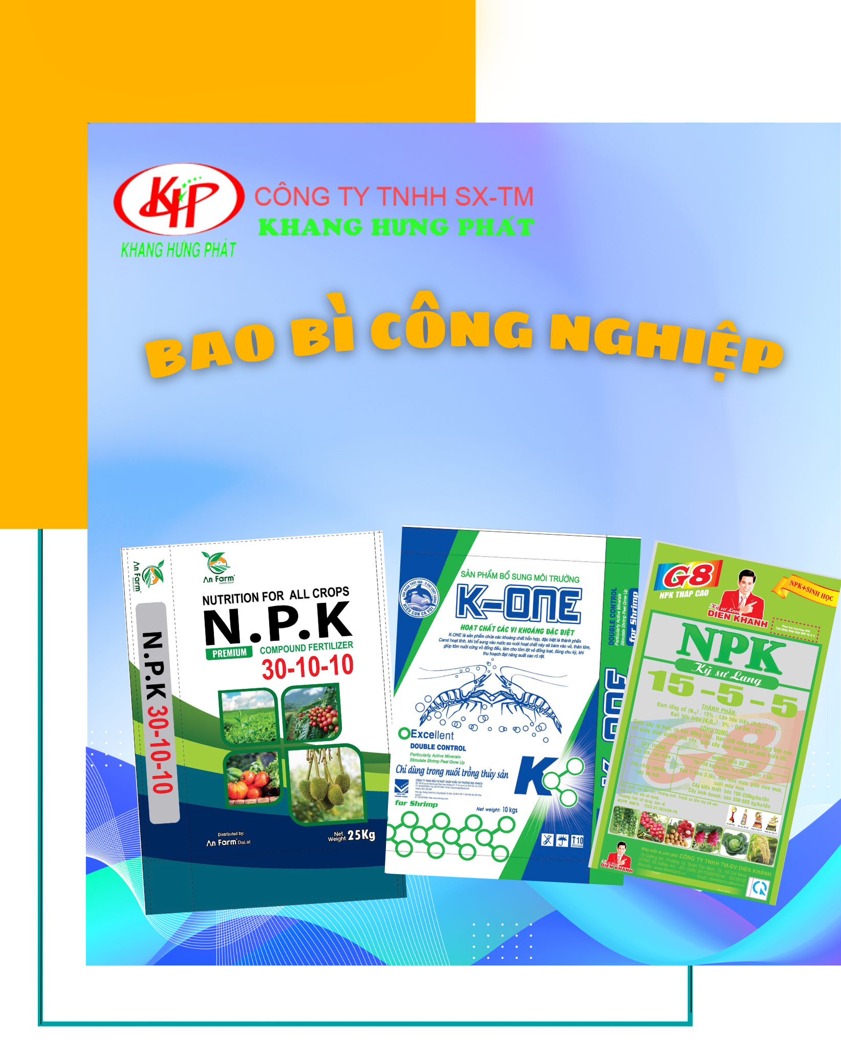 CÔNG TY TNHH SX-TM KHANG HƯNG PHÁT CÔNG TY TNHH SX-TM KHANG HƯNG PHÁT